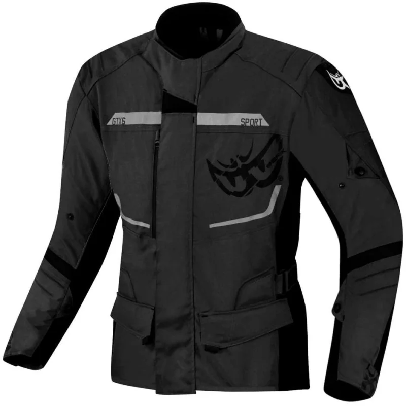 Vendita Finale Giacca Moto Tessuto Berik 2.0 Touring NJ203325 WP BK All Black