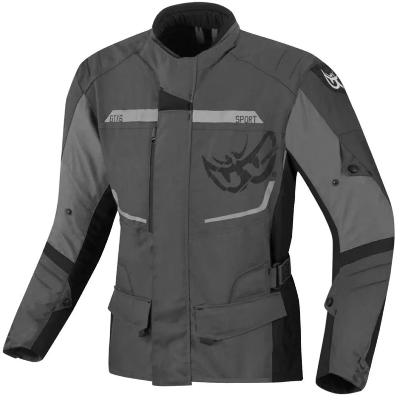 Giacca Moto Tessuto Berik 2.0 Touring NJ203325 WP BK Dark Grey Black Promozione
