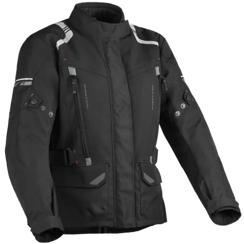 Giacca Moto Tessuto Donna DIFI Navigator Aerotex Nero Più Venduto