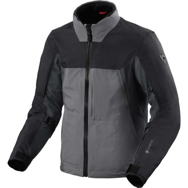 Giacca Moto Tessuto Rev'it ECHELON GTX Grigio Nero Promozione