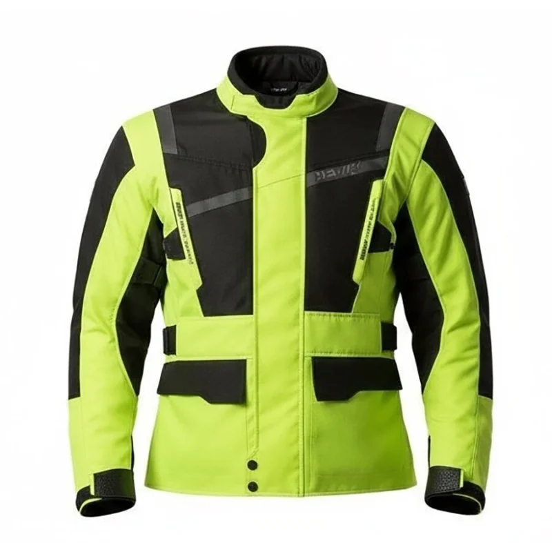 Spedizione Gratuita Giacca Moto Touring Hevik STELVIO 3.0 LIMITED Giallo 3 Strati