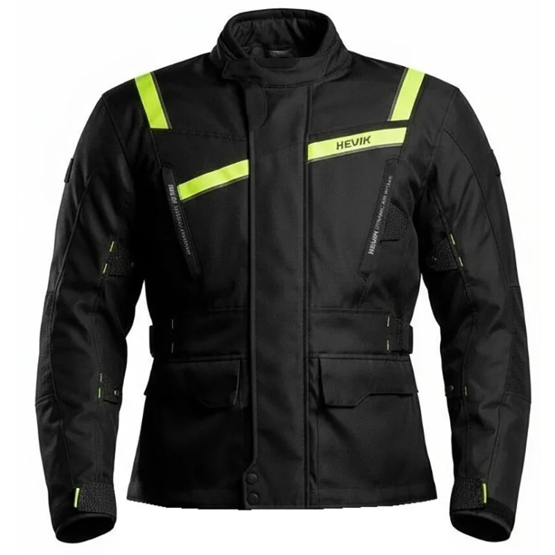 Offerta Del Giorno Giacca Moto Touring Hevik STELVIO 3.0 LIMITED Nero 3 Strati