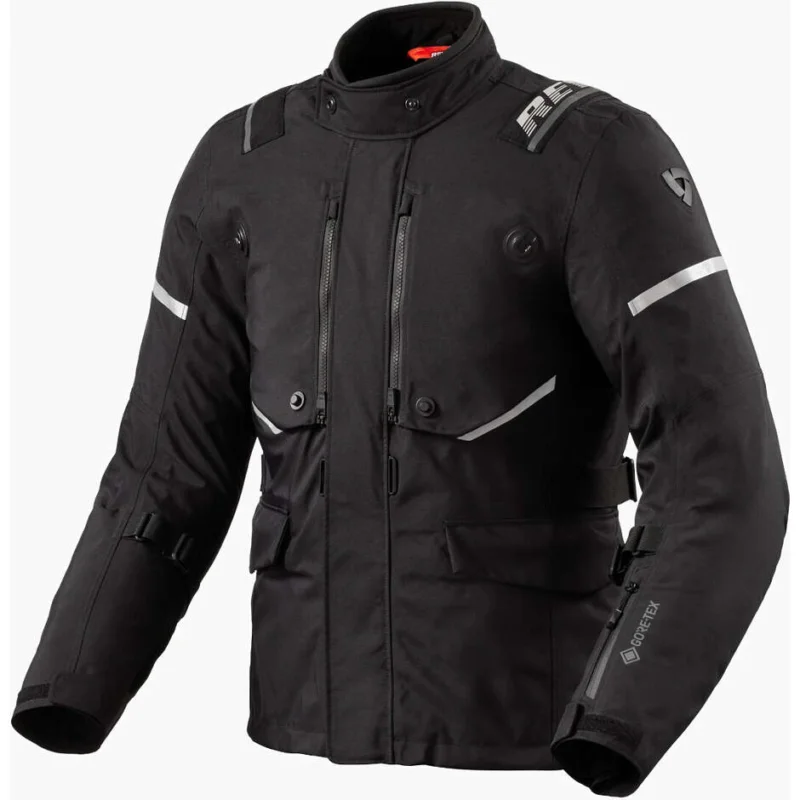 Miglior Prezzo Giacca Moto Touring in Gore-Tex Rev'it VERTICAL GTX Nero Argento