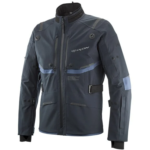 Giacca Moto Touring Laminata Ixon M-SKEID Navy Offerta Speciale