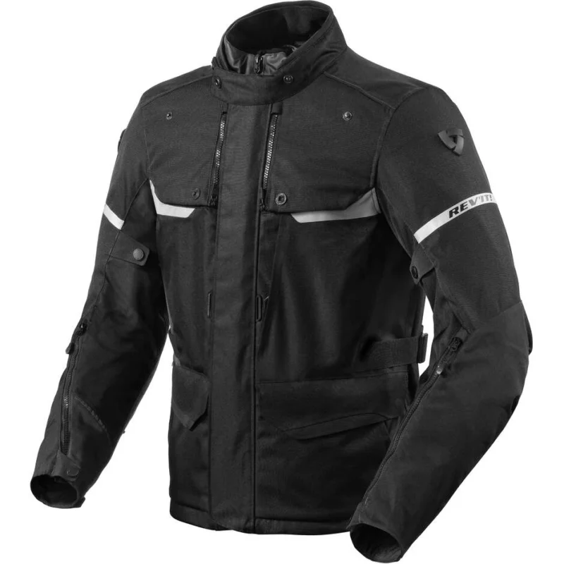 Giacca Moto Touring Rev'it OUTBACK 4 H2O Nero Acquista Ora