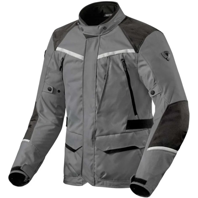 Esclusivo Giacca Moto Touring Rev'it VOLTIAC 3 H2O Grigio Nero
