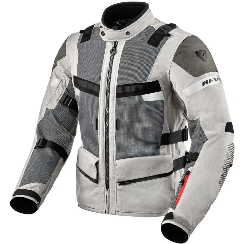 Giacca Moto Touring Ventilata Rev'it CAYENNE 2 Argento Spedizione Gratuita