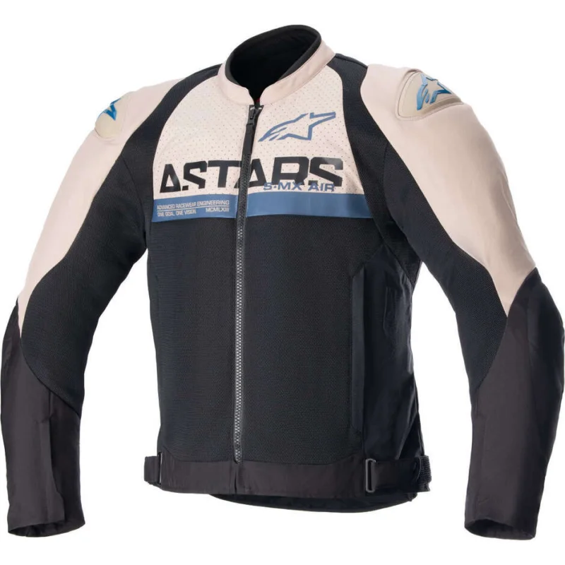 Nuova Collezione Giacca Moto Traforata Alpinestars SMX AIR Nero Marrone