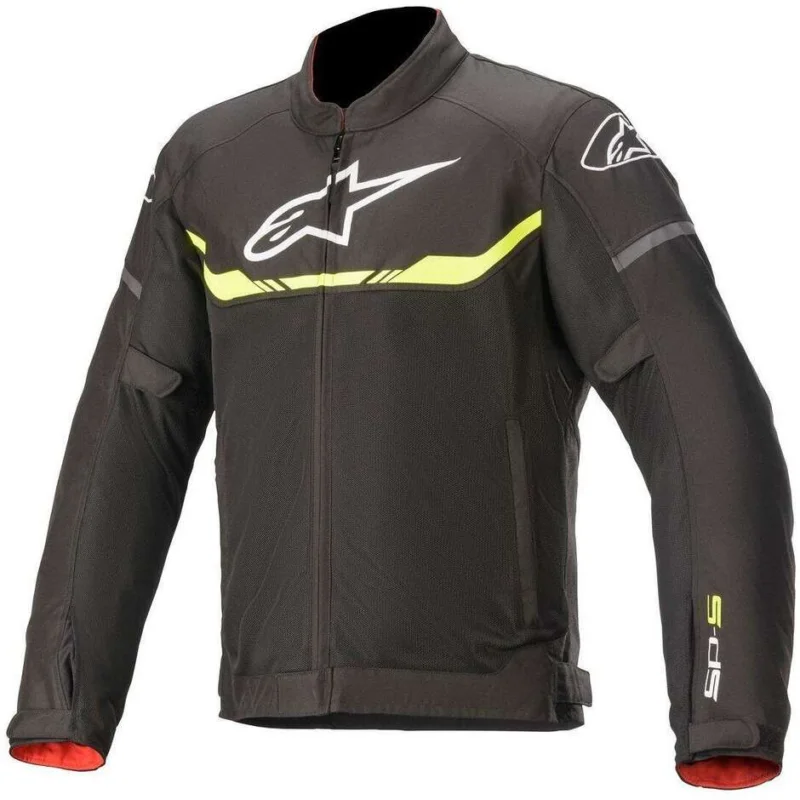 Giacca Moto Traforata Alpinestars T-SPS AIR Fluo Giallo Nero Più Venduto