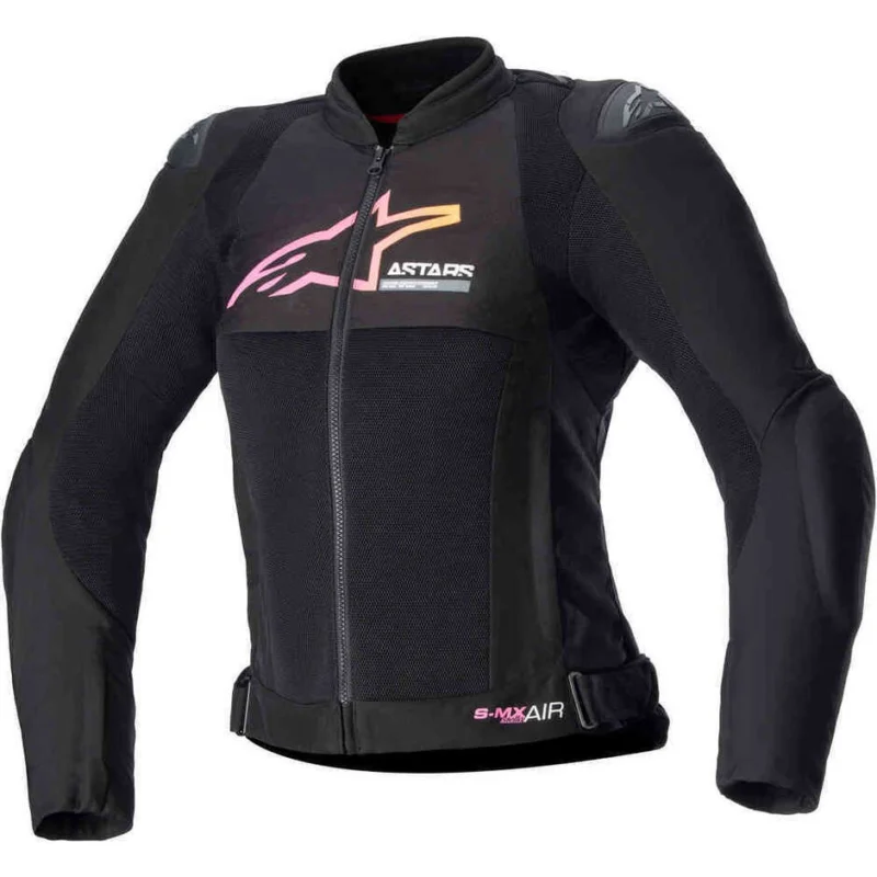 Giacca Moto Traforata Donna Alpinestars STELLA SMX AIR Rosa Giallo Nero Subito Disponibile
