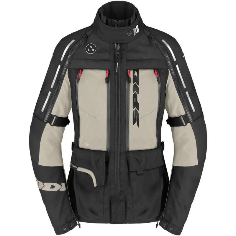 Giacche Moto Donna Tessuto Spidi 4 SEASON V3 LADY Fango Nuova Collezione