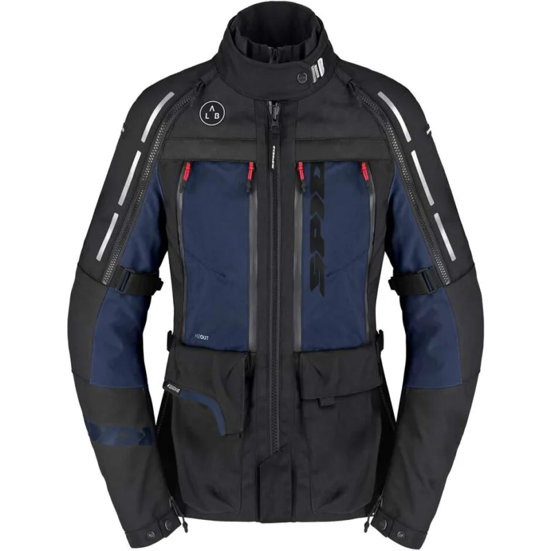 Giacche Moto Donna Tessuto Spidi 4 SEASON V3 LADY Nero Blu Compra Online