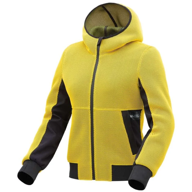 Ultime Pezzi Giacche Moto Donna Tucano Urbano 8249WF464 FLOWMOTION LADY Giallo