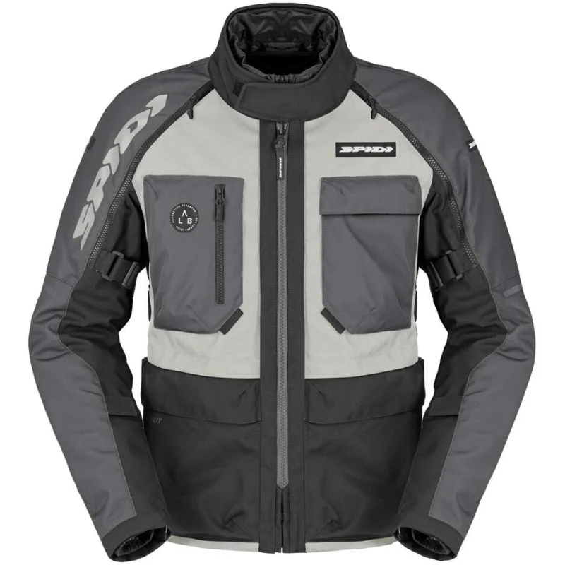 Giacche Moto Tessuto Spidi CROSSMASTER 2 Nero Ghiaccio Promozione