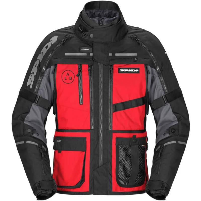 Ordina Subito Giacche Moto Tessuto Spidi HARD TRACK 3 Rosso