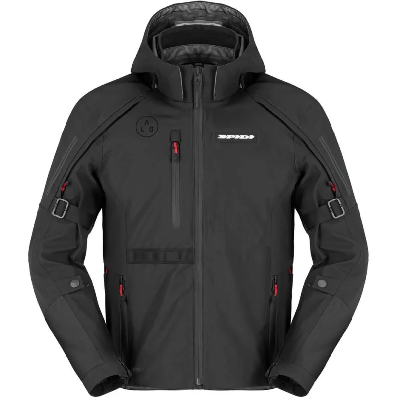 Giacche Moto Tessuto Spidi MISSION-V Nero Subito Disponibile