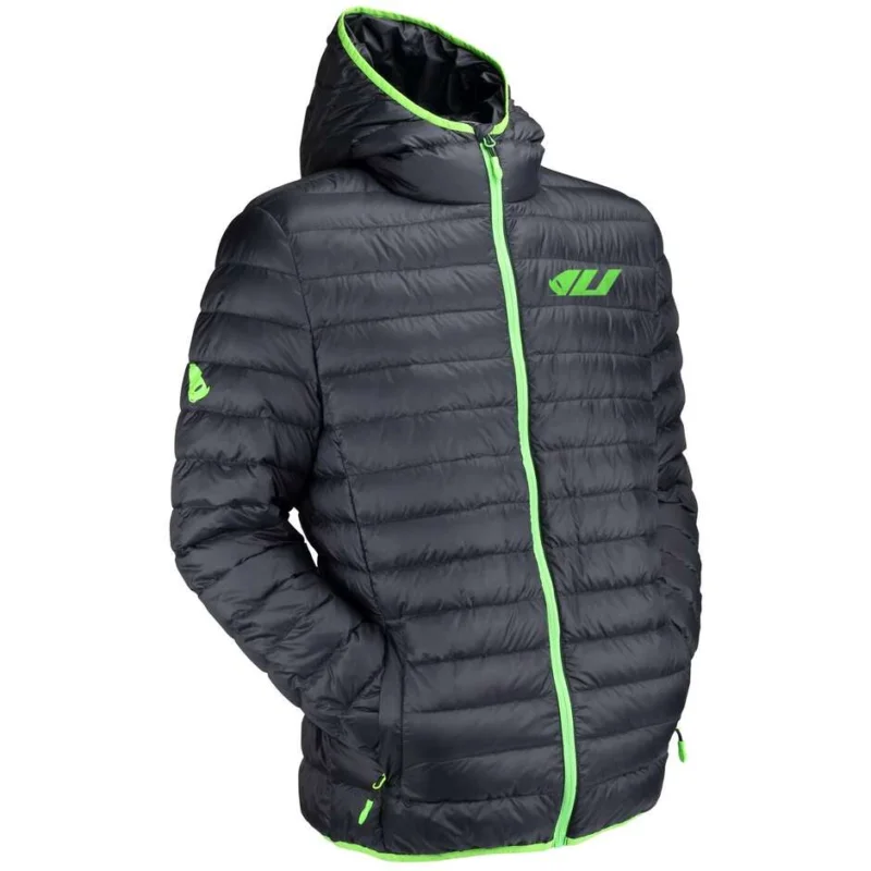 Giacche Moto Ufo Piumino WINTER JACKET Nero Nuova Collezione
