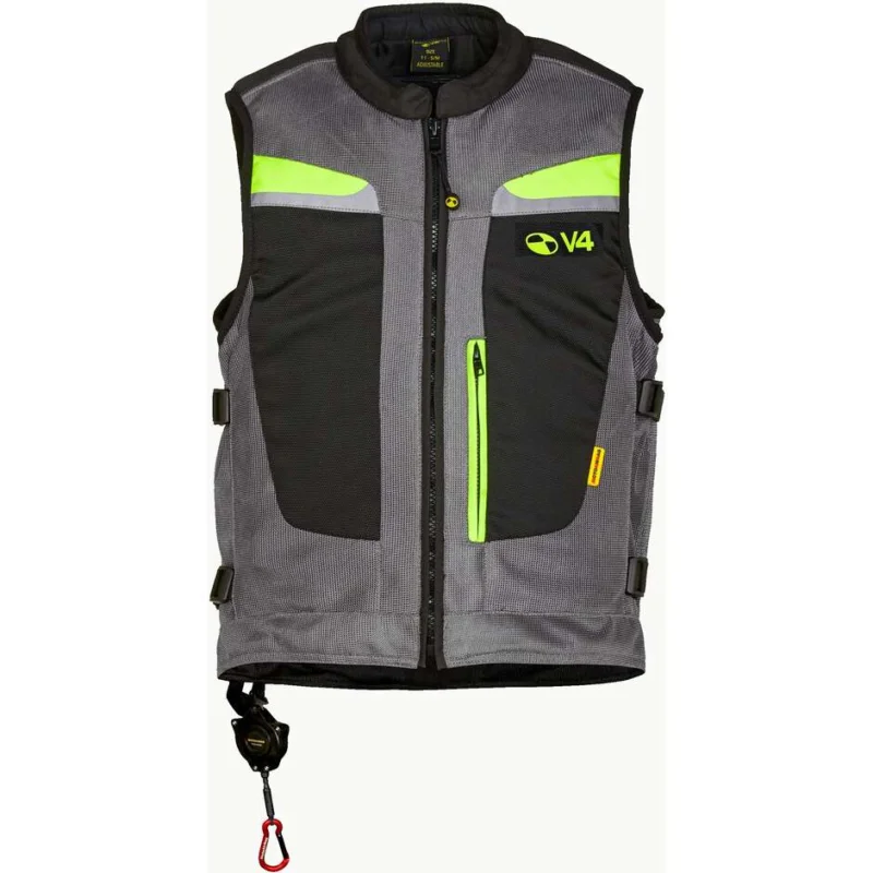 Non Perdere Gilet Motoairbag Mab V4.0 Airbag Grigio Nero