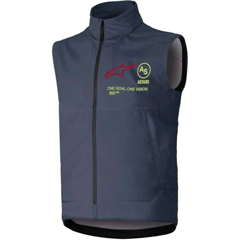 Ultima Occasione Gilet Moto Cross Enduro Alpinestars TECHSTAR SOFTSHELL VEST Scuro Grigio