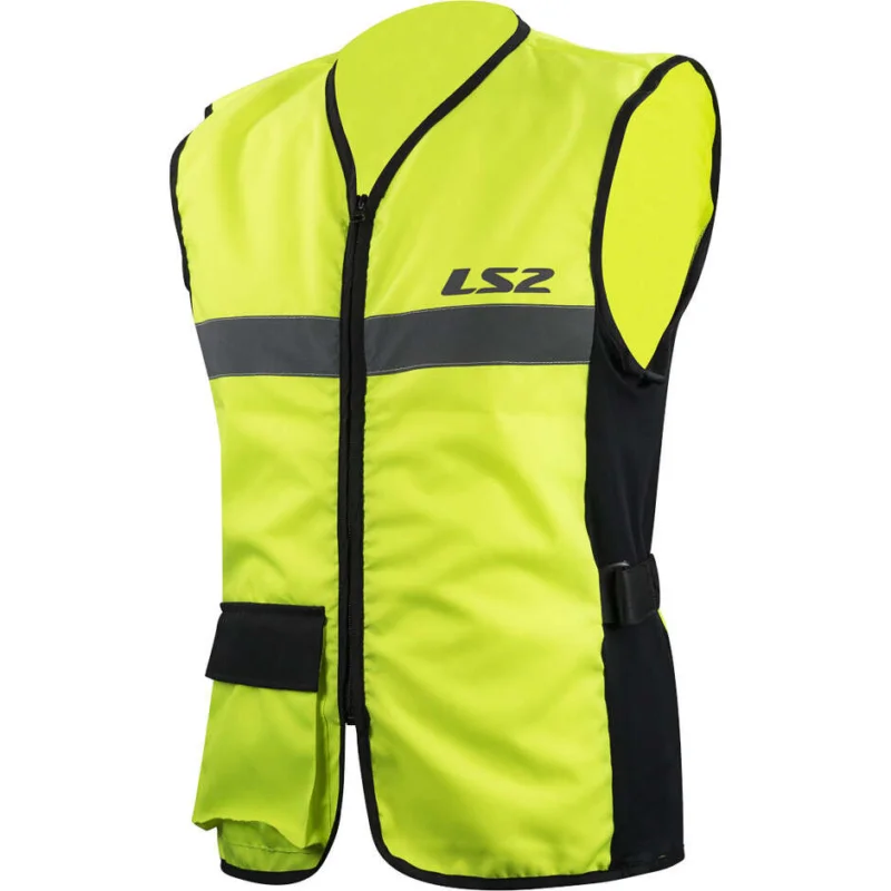 Promozione Esclusiva Gilet Moto LS2 VEST HI-VIS Giallo