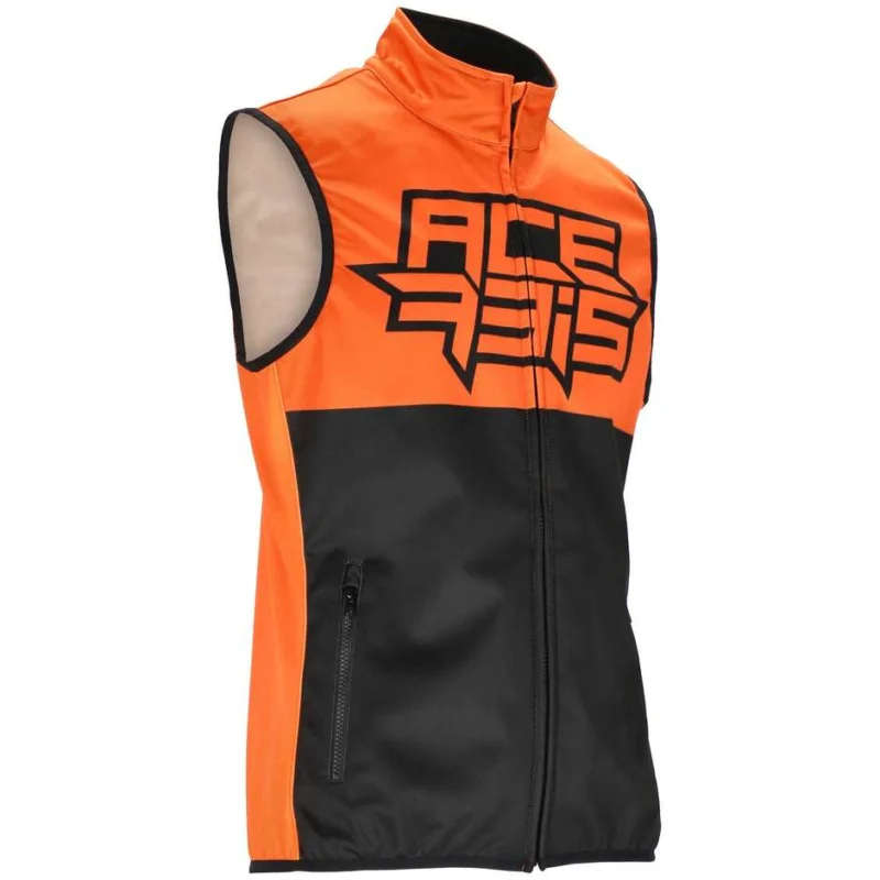 Non Perdere Gilet Moto Off Road Softshell Acerbis LINEAR Nero Arancio