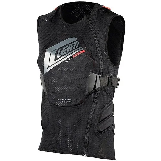 Gilet Moto Protettivo Moto Cross Enduro Leatt 3DF AirFit Nero Consegna Rapida