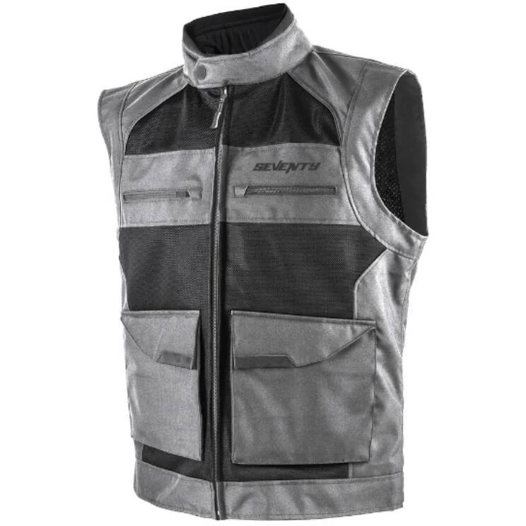GiletMoto Seventy Degrees SD-S3 SCIROCCO Nero Grigio Vendita Finale