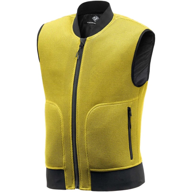 Gilet Moto Tucano Urbano 8267MF464 FLOWMOTION GILET Giallo Subito Disponibile