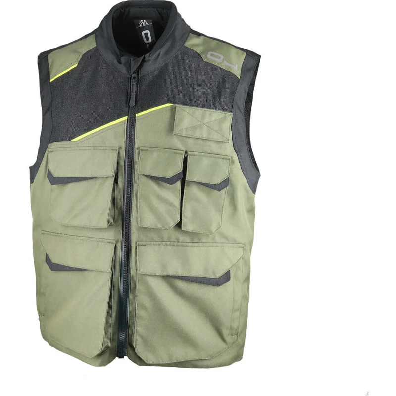 Gilet Multiuso Moto Oj ADAPT Green Compra Oggi Stesso