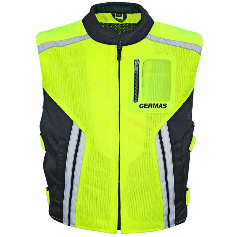 Reso Gratuito Gilet Tempo Libero Gms Premium Giallo Fluo