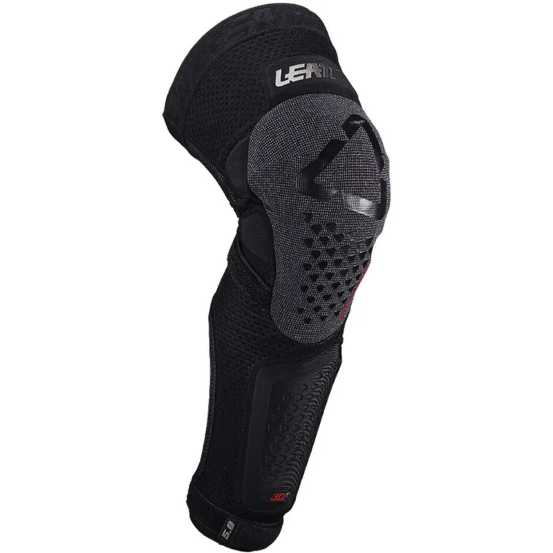 Ginocchiera 3DF 5.0 Evo Ext Junior per Ragazzo Leatt Nero Occasione