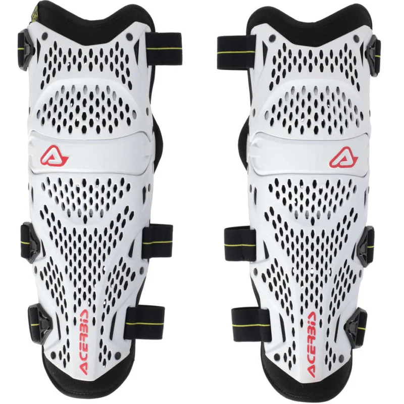 Soddisfatti O Rimborsati Ginocchiera Moto Cross Enduro Acerbis Impact Pro Bianco