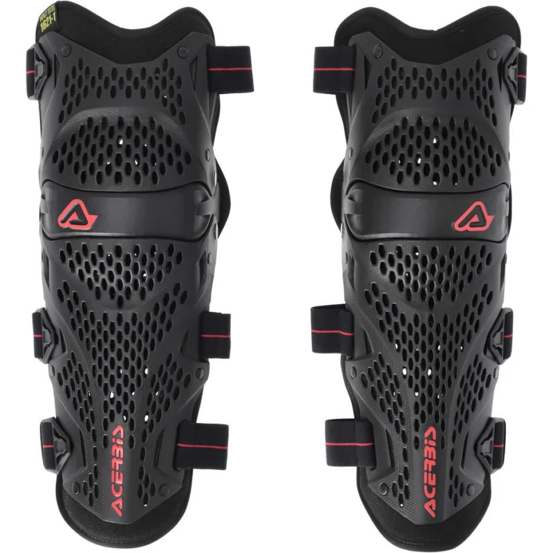 Più Venduto Ginocchiera Moto Cross Enduro Acerbis Impact Pro Nero