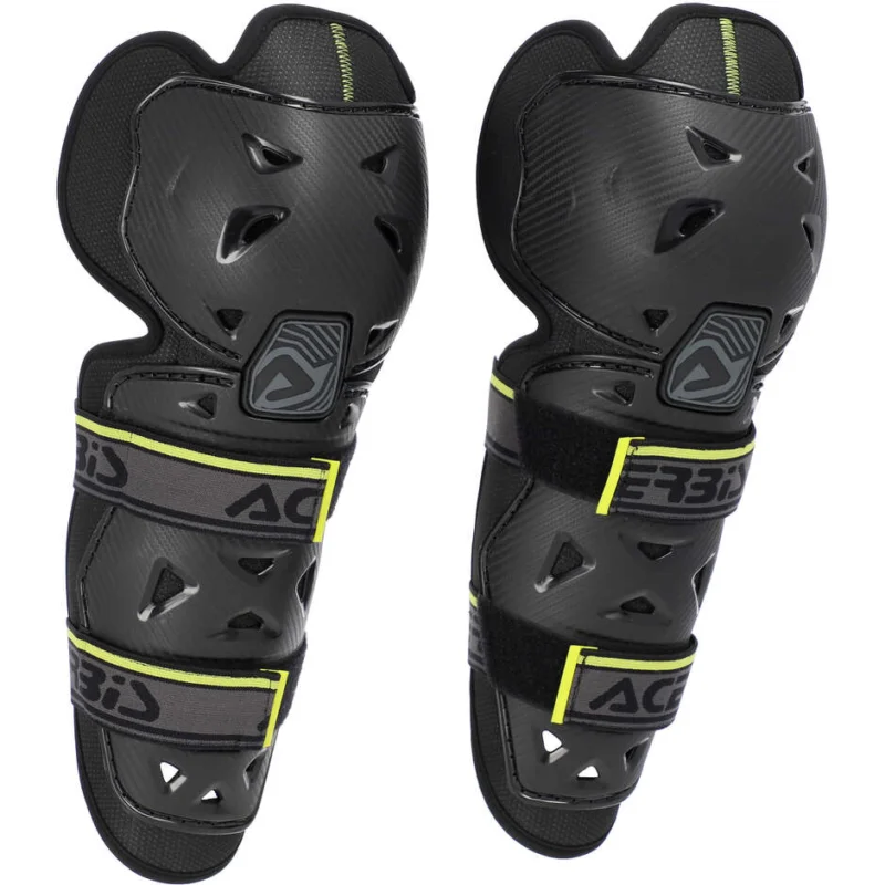 Scelto Dai Clienti Ginocchiera moto Cross Enduro Acerbis Profile 2.0 Nero Giallo