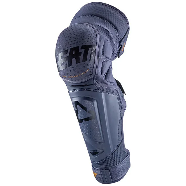 Ginocchiera Moto Cross MTB Leatt 3DF HYBRID EXT FLINT Nera Ultima Occasione