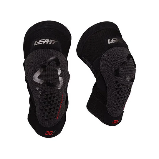 Ginocchiera Moto Leatt KNEE GUARD 3DF 5.0 EVO FASTFIT Nero Subito Disponibile