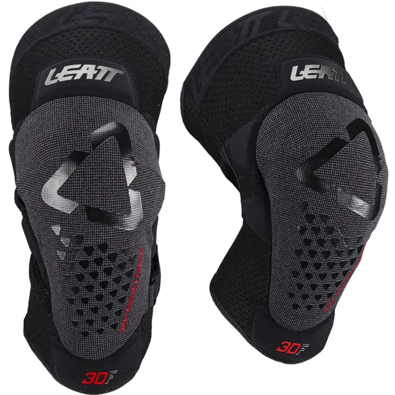 Di Tendenza Ginocchiera Moto Leatt KNEE GUARD 3DF 5.0 EVO Nero