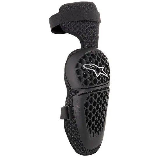 Nuovo Arrivo Ginocchiere Moto Cross Enduro Alpinestars BIONIC PLUS Nero