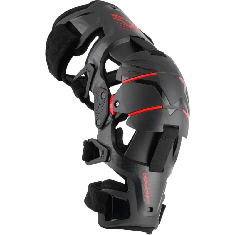 Ginocchiere Moto Cross Enduro Alpinestars RK-1 PLASMA Nero Rosso Più Venduto