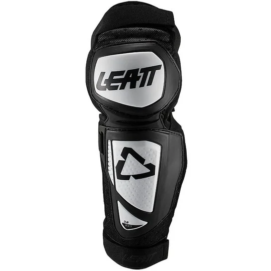 Bestseller Ginocchiere Moto Cross Enduro Leatt 3.0 EXT Bianco Nero