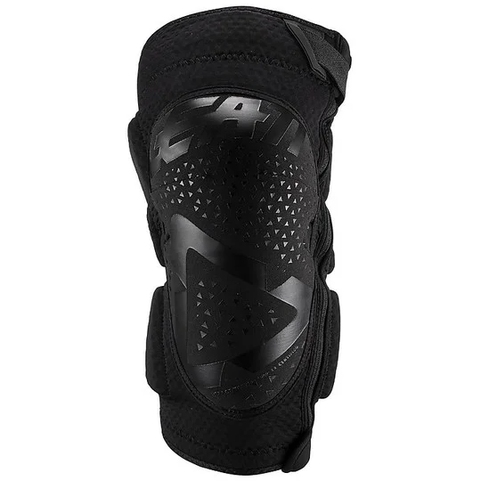 Offerta Speciale Ginocchiere Moto Cross Enduro Leatt 3DF 5.0 Zip Nero