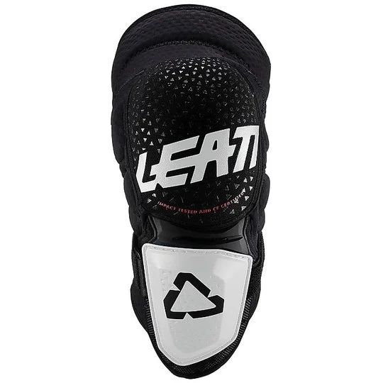 Ginocchiere Moto Cross Enduro Leatt 3DF Hybrid Bianco Nero Vendita Finale