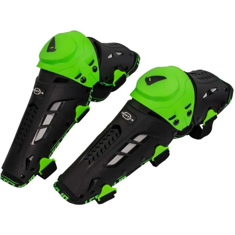 Quantità Limitata Ginocchiere Moto Cross Enduro Ufo CRYPTON Nero