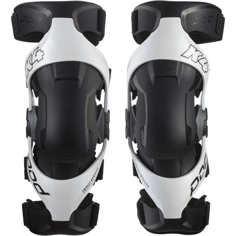 Ginocchiere Moto Tecniche Pod MX K4 V2 Bianco Nero Economico
