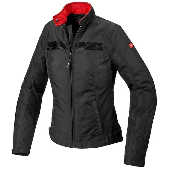 Giubbotto da Donna Moto In Tessuto Spidi SOLAR H2Out Lady Nero Consegna Rapida