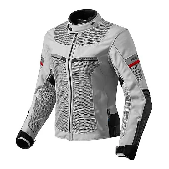 Non Perdere Giubbotto da Donna Moto Traforato Rev'it TORNADO 2 Lady Silver