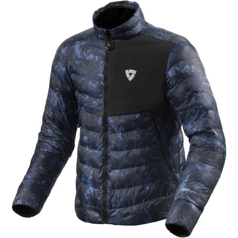 Giubbotto Mid Layer Rev'it SOLAR 3 Camo Blu Affare