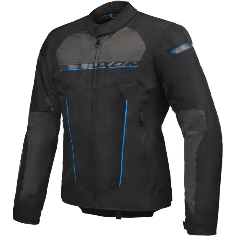 Giubbotto Moto 3 in 1 Ixon T-REX Nero Grigio Blu Subito Disponibile