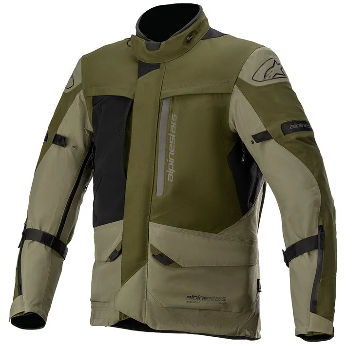 A Buon Prezzo Giubbotto Moto Alpinestars ALTAMIRA GORE-TEX Verde Militare