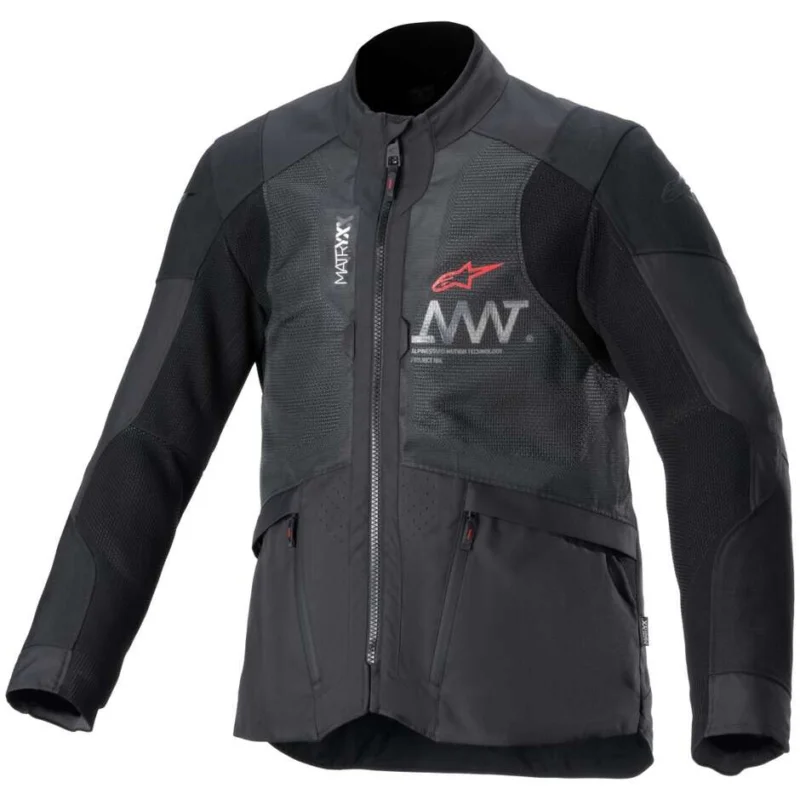 Giubbotto Moto Alpinestars AMT 7 AIR Nero Dark Shadow Affare